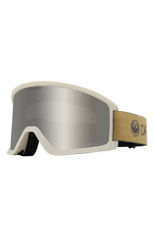 DX3 OTG Snow Goggles with Ion Lenses in Blockbiege Llsilverion