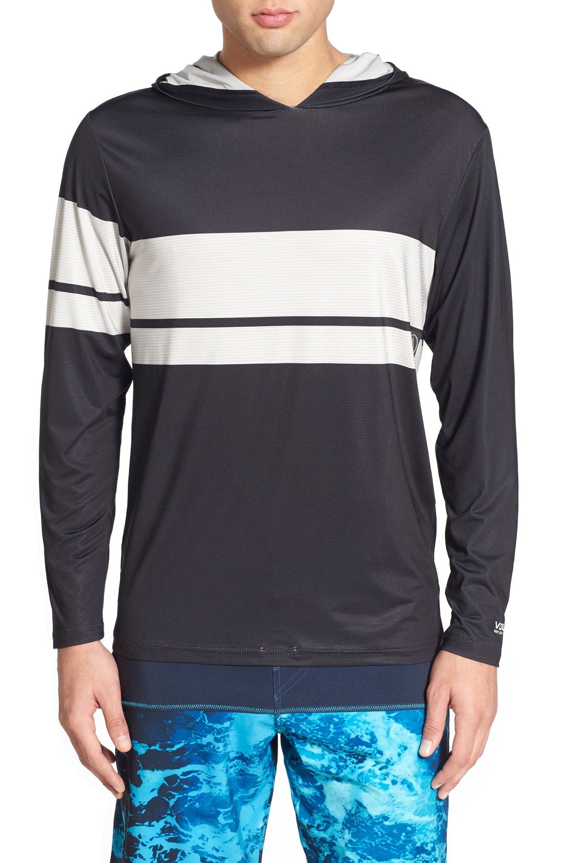 '3 Quarta Thrashguard' Long Sleeve Hooded Rashguard Nordstrom