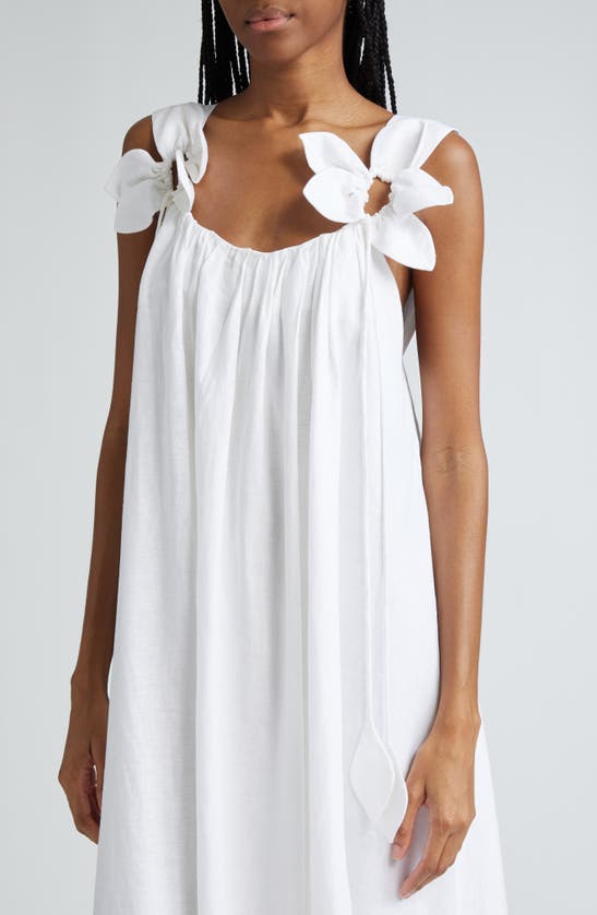 Shop Farm Rio Floral Maxi Dress In White