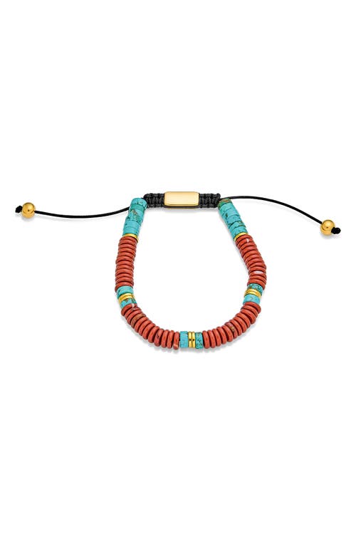 Bling Jewelry Chakra Bolo Bracelet In Red