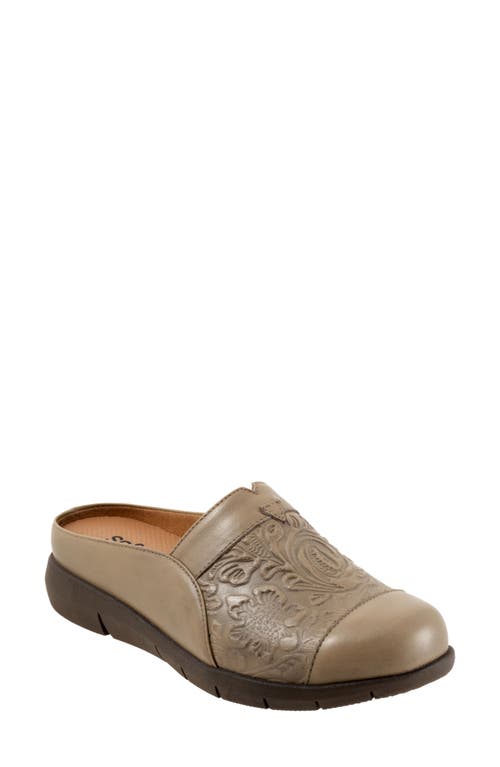 SoftWalk San Marcos Tooling Mule in Stone