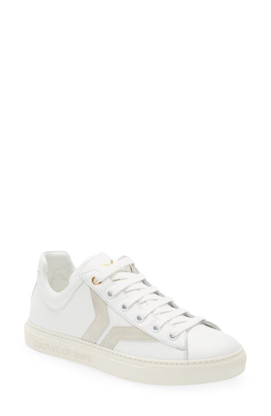 Culture Of Brave Courage Sneaker In White/ Grey | ModeSens