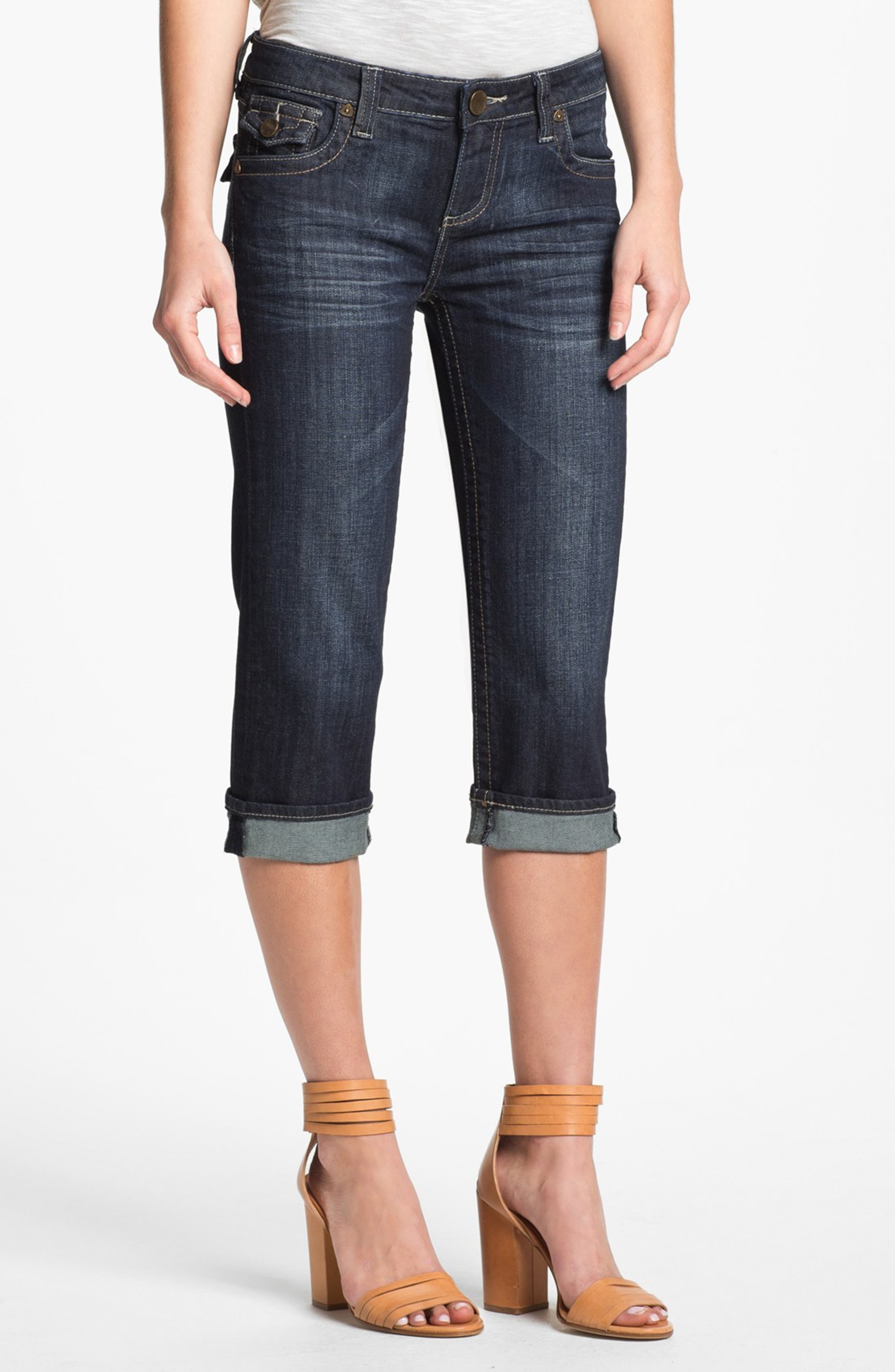 KUT from the Kloth 'Natalie' Crop Jeans | Nordstrom