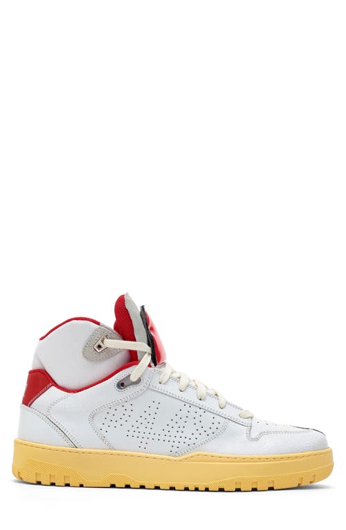 Shop P448 Marvin Mid Top Sneaker In White
