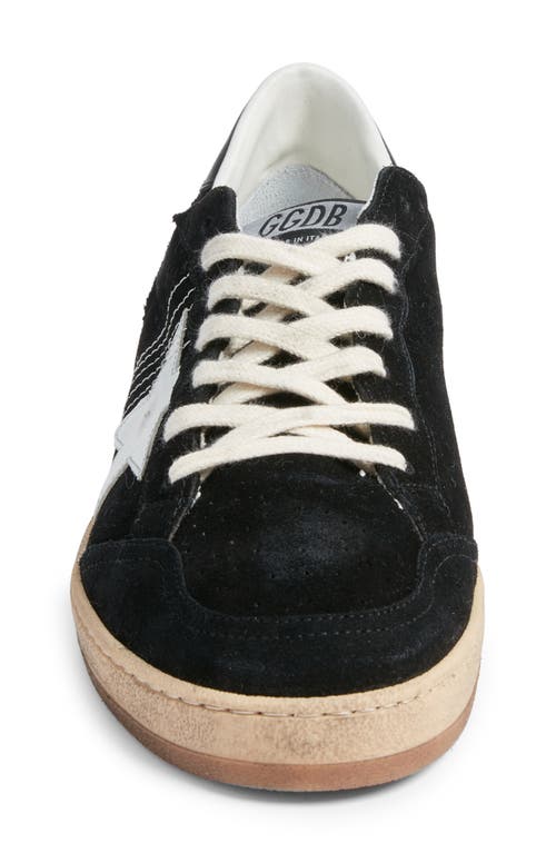 Shop Golden Goose Ball Star Low Top Sneaker In Black/white