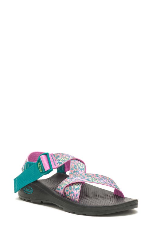 Chaco Mega Z/cloud Sport Sandal In Pink/spray Teal