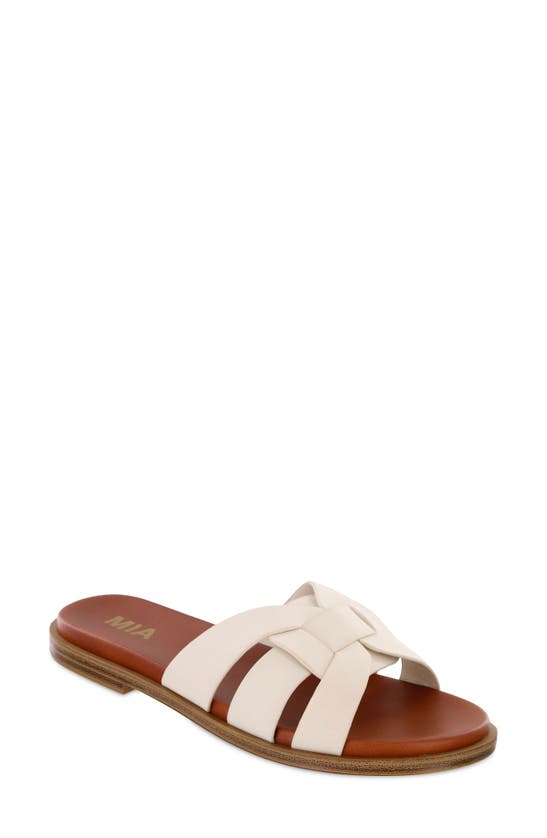 Shop Mia Poliana Slide Sandal In Seashell