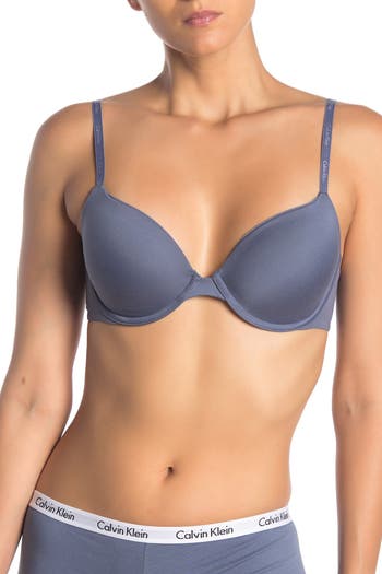 Camio Mio Lightly Lined Demi Bra In Hazel,barely There