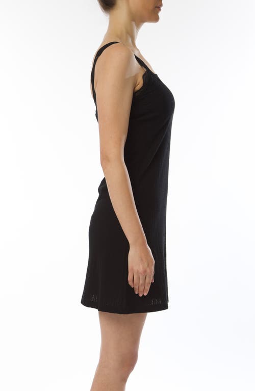 Andine Kiki Lace Chemise In Black