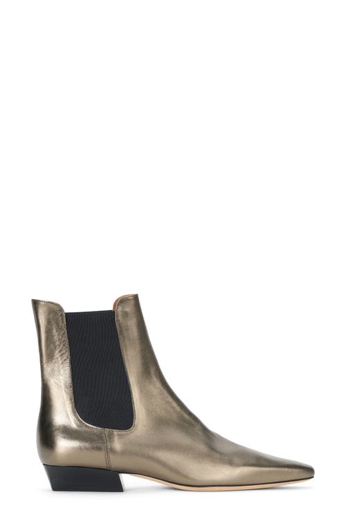 Shop Staud Wally Chelsea Boot In Aged Bronze