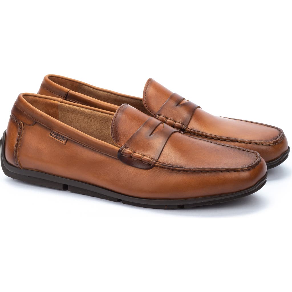 Pikolinos Conil Penny Loafer In Brandy