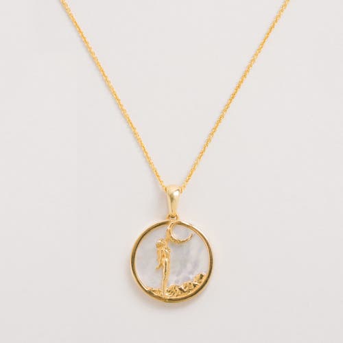 Freya Rose Zodiac Necklace In Virgo