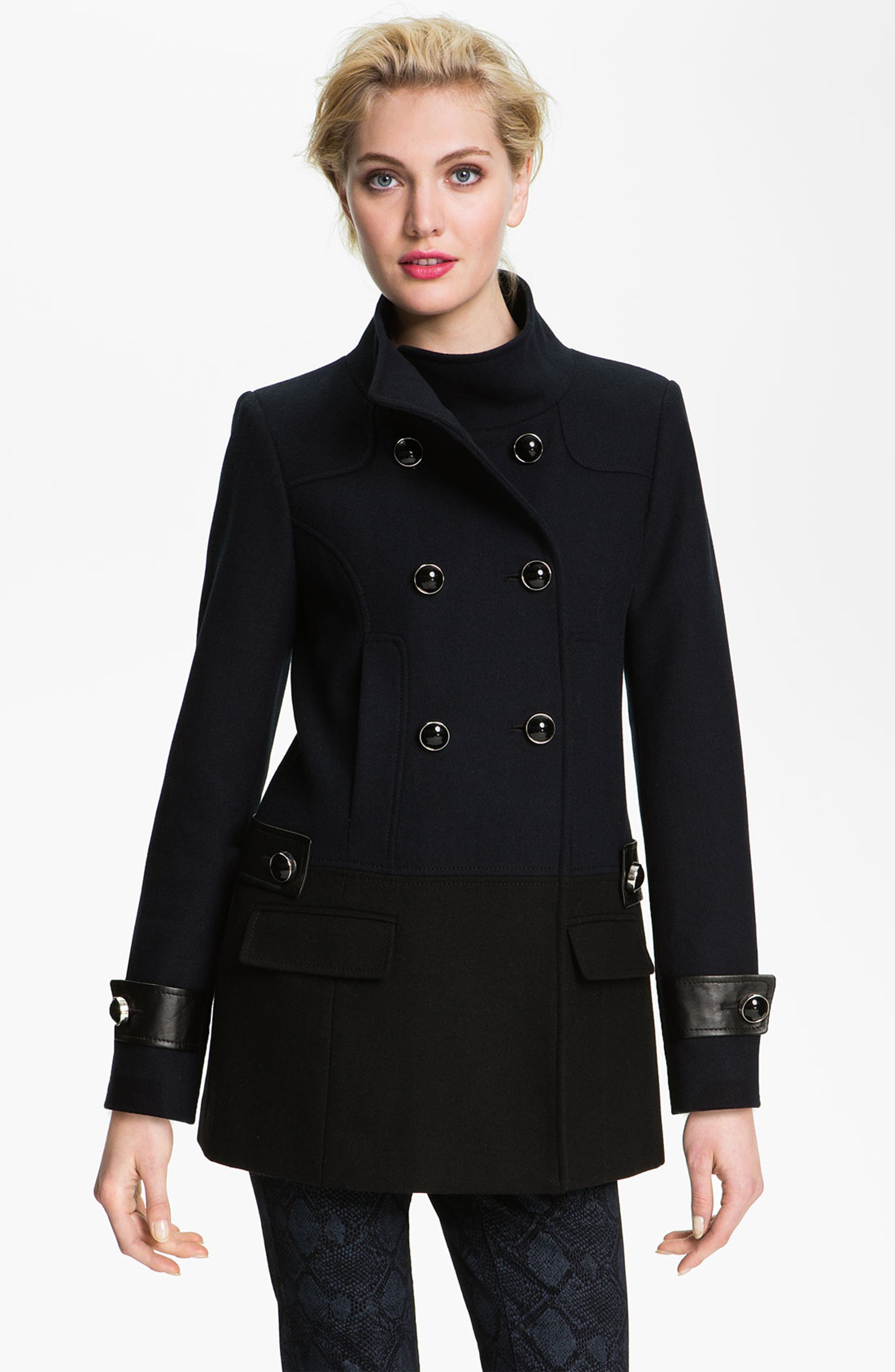 Vince Camuto Colorblock Peacoat | Nordstrom