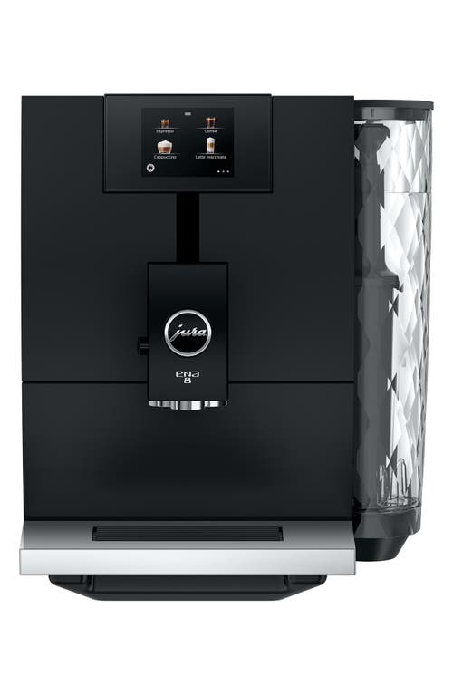 Shop Jura Ena 8 Automatic Coffee Maker In Full Metropolitan Black