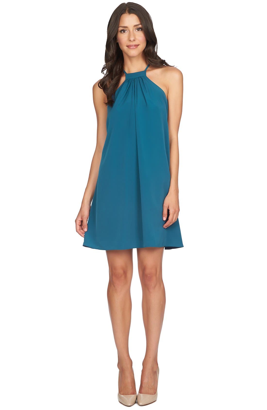 1.STATE Solid Halter Dress | Nordstrom