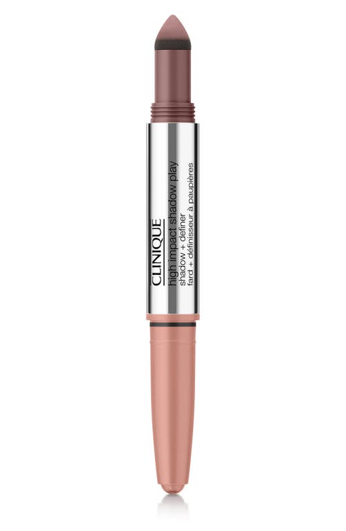 Clinique High Impact Shadow Play Eyeshadow + Definer in Rose And Truffles