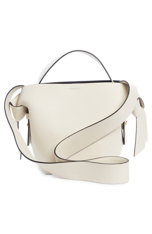 Acne Studios Musubi Mini Bag In White/black