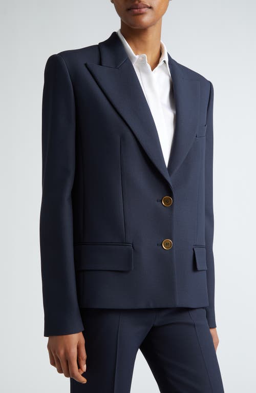 Michael Kors Women's Boxy Cut-off Blazer In Midnight