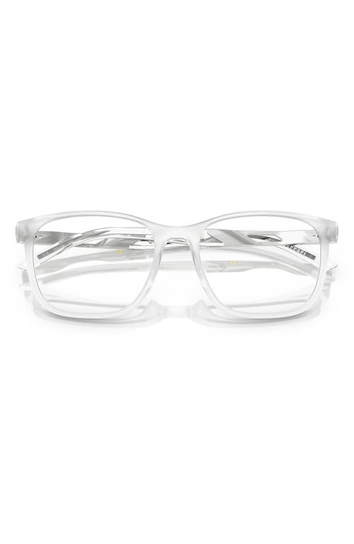 Scuderia Ferrari X 53mm Pillow Optical Glasses In Matte Crystal