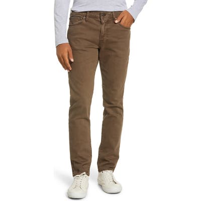 Madewell Garment Dyed Slim Jeans, Green