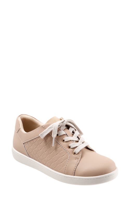 Trotters Adore Sneaker Ivory Leather at Nordstrom,