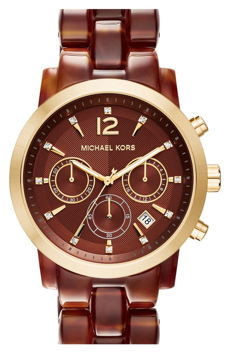 MICHAEL Michael Kors 'Audrina' Chronograph Bracelet Watch, 42mm | Nordstrom