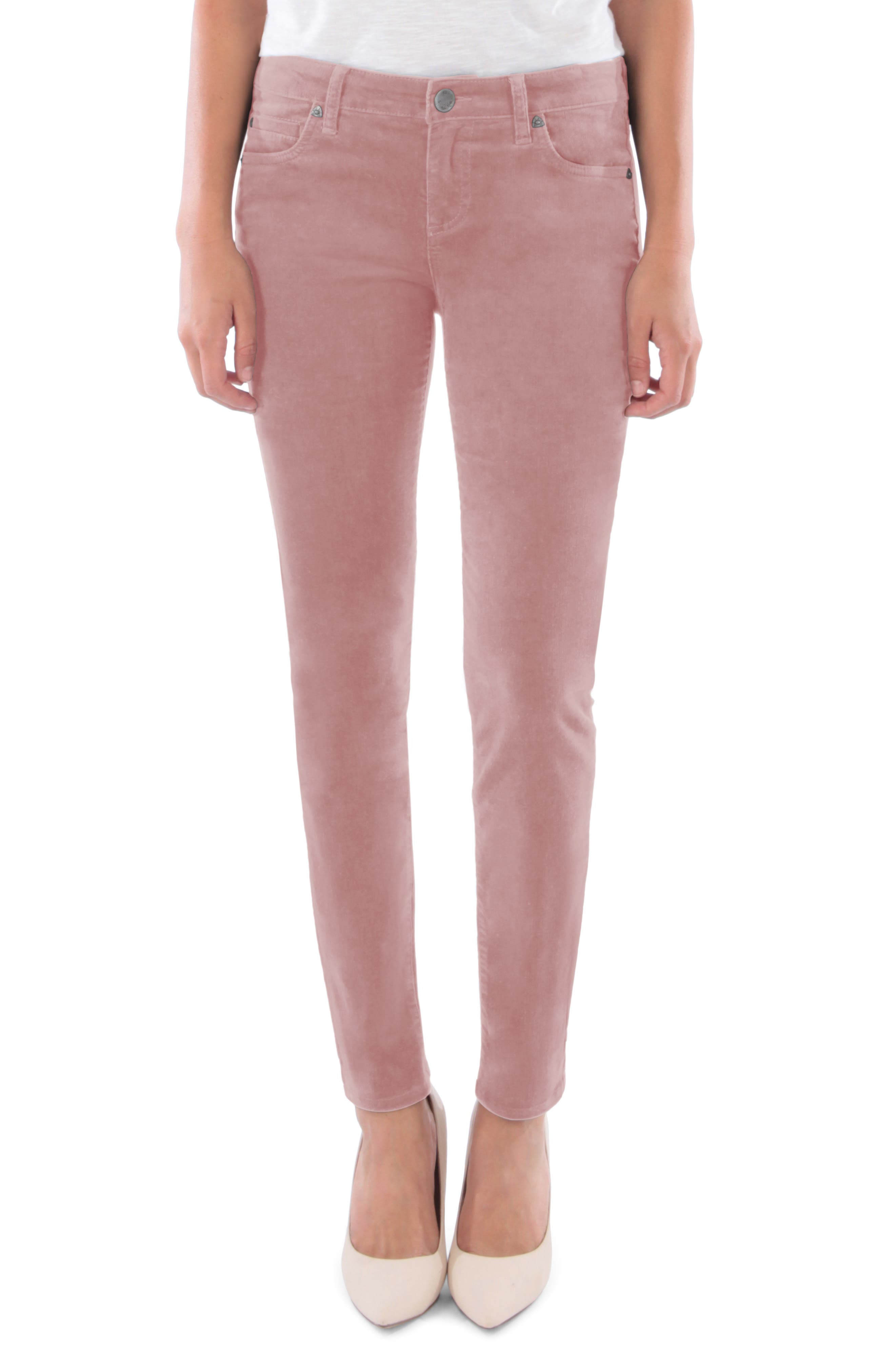 diana stretch corduroy skinny pants