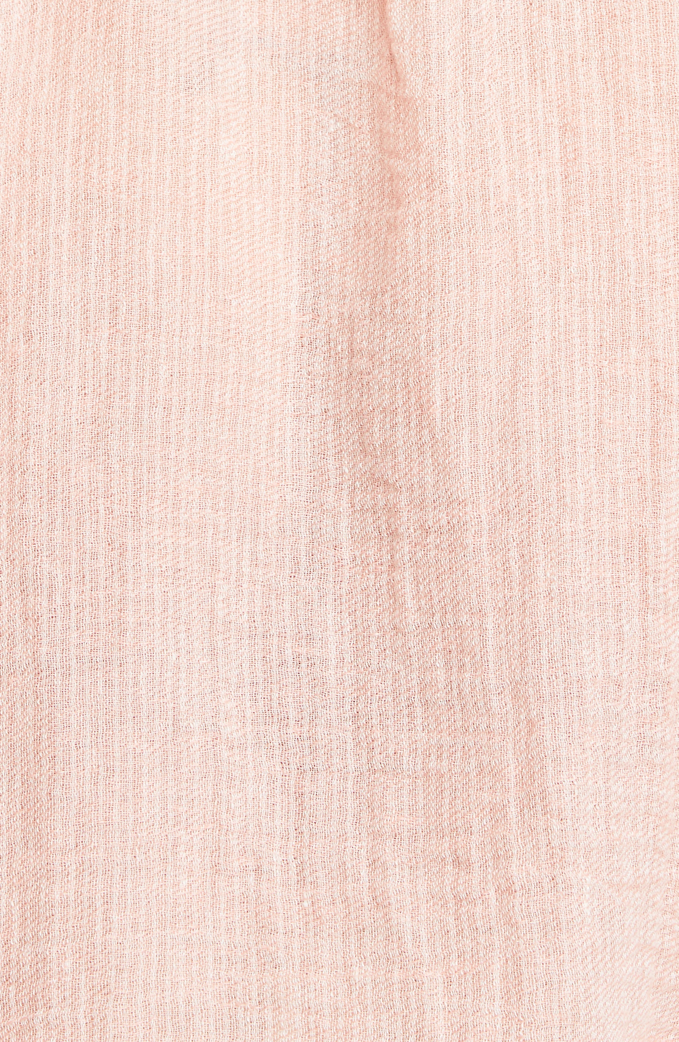 Womens Lisa Marie Fernandez pink Linen-Blend Anita Robe
