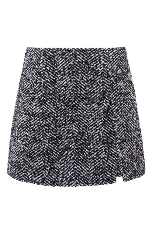 FRENCH CONNECTION FRENCH CONNECTION CHANTELLE HERRINGBONE MINISKIRT 