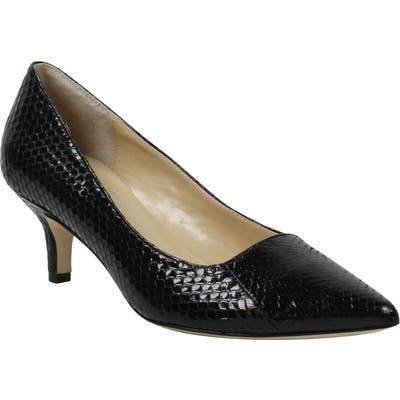 J. Renee Estoria Pointy Toe Pump, Black