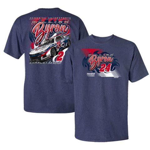 Men's Hendrick Motorsports Team Collection Heather Navy William Byron ...