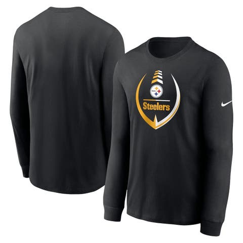 Pittsburgh Steelers Long Sleeve Split Angle Tee – Refried Apparel