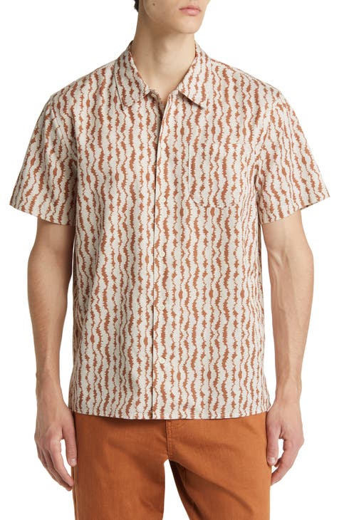 1901 Short Sleeve Bird Print Shirt, $54, Nordstrom