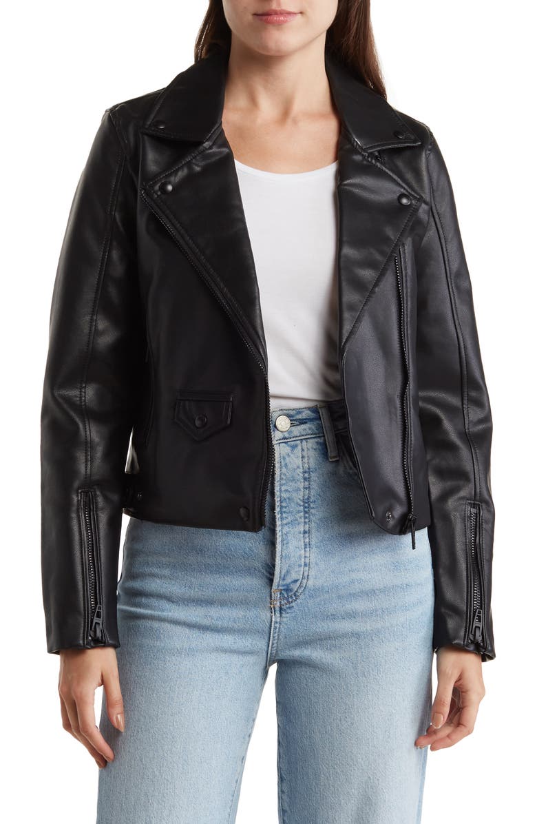 BLANKNYC Faux Leather Moto Jacket | Nordstromrack