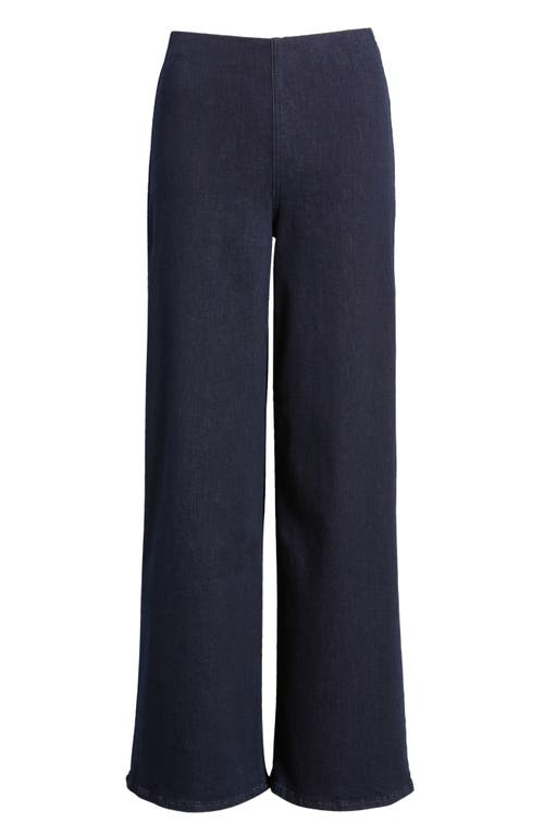 Shop Rag & Bone Sofie Pull-on Wide Leg Jeans In Rinse