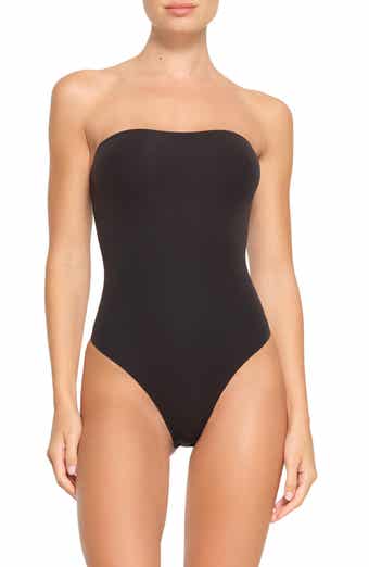 SKIMS Fits Everybody Lace Cami Bodysuit Black - $50 (21% Off