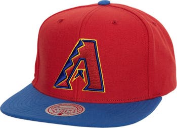 Mitchell & Ness Men's Mitchell & Ness Red/Royal Arizona Diamondbacks  Hometown Snapback Hat