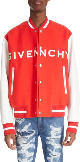 Givenchy 4g Monogram Denim Jacket in Blue