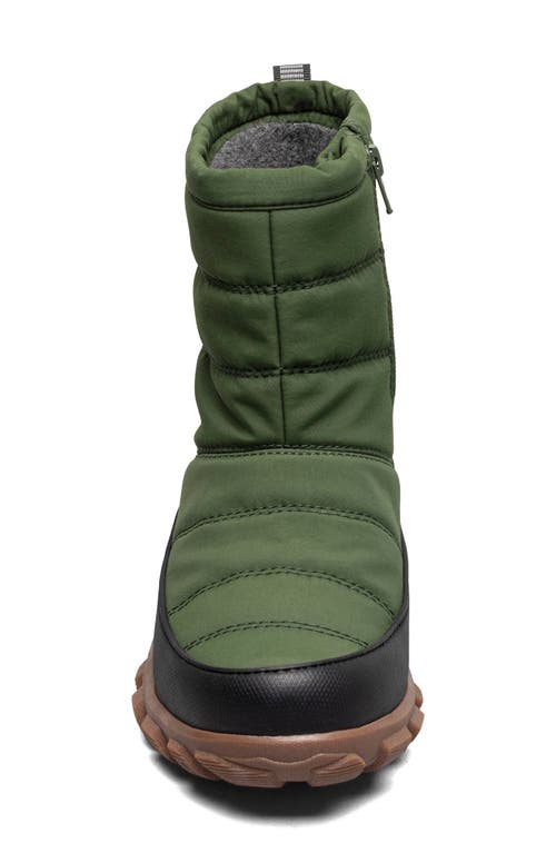 Shop Bogs Cedar Quilted Waterproof Boot In Cargo