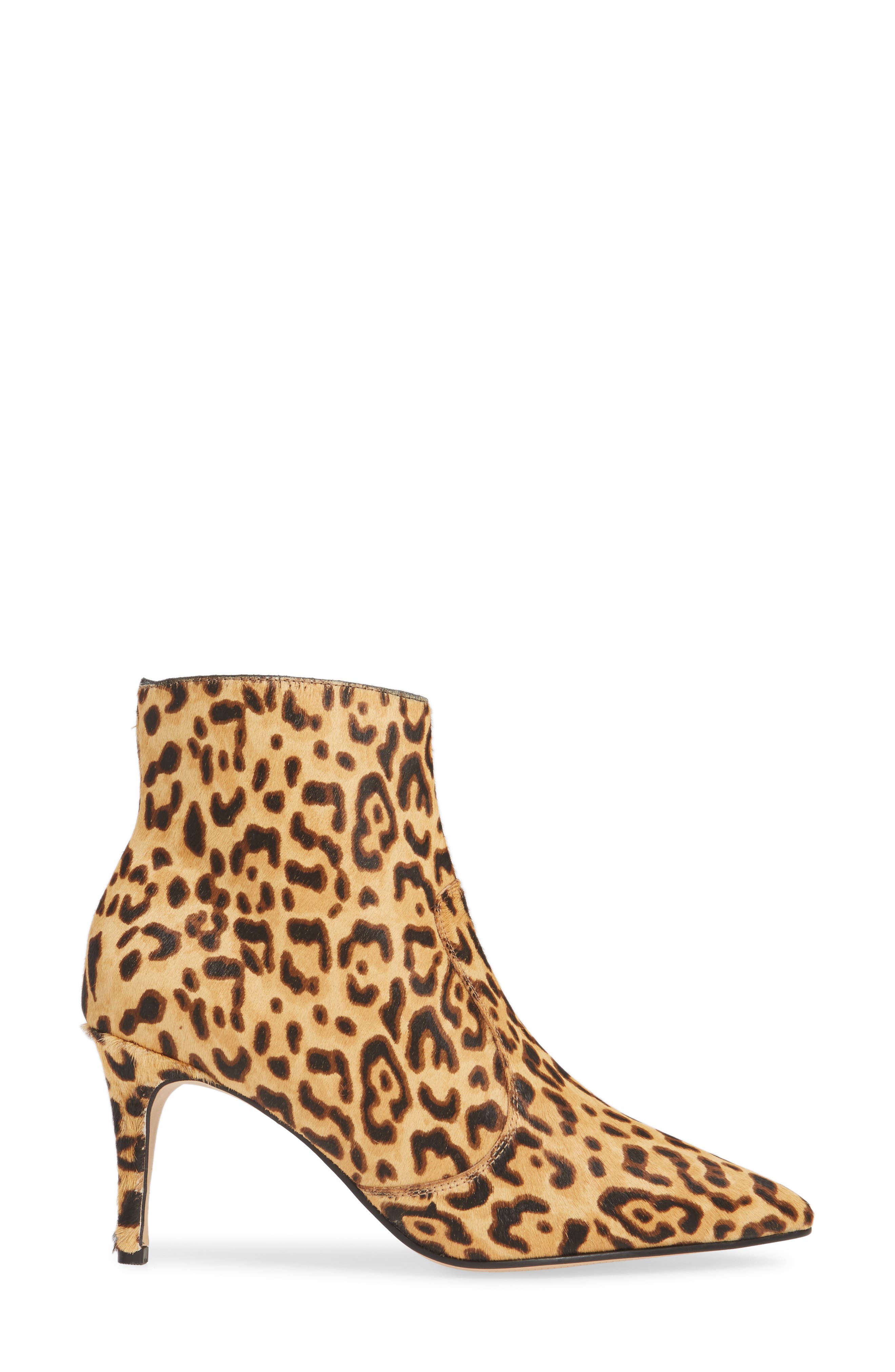 halogen leopard booties