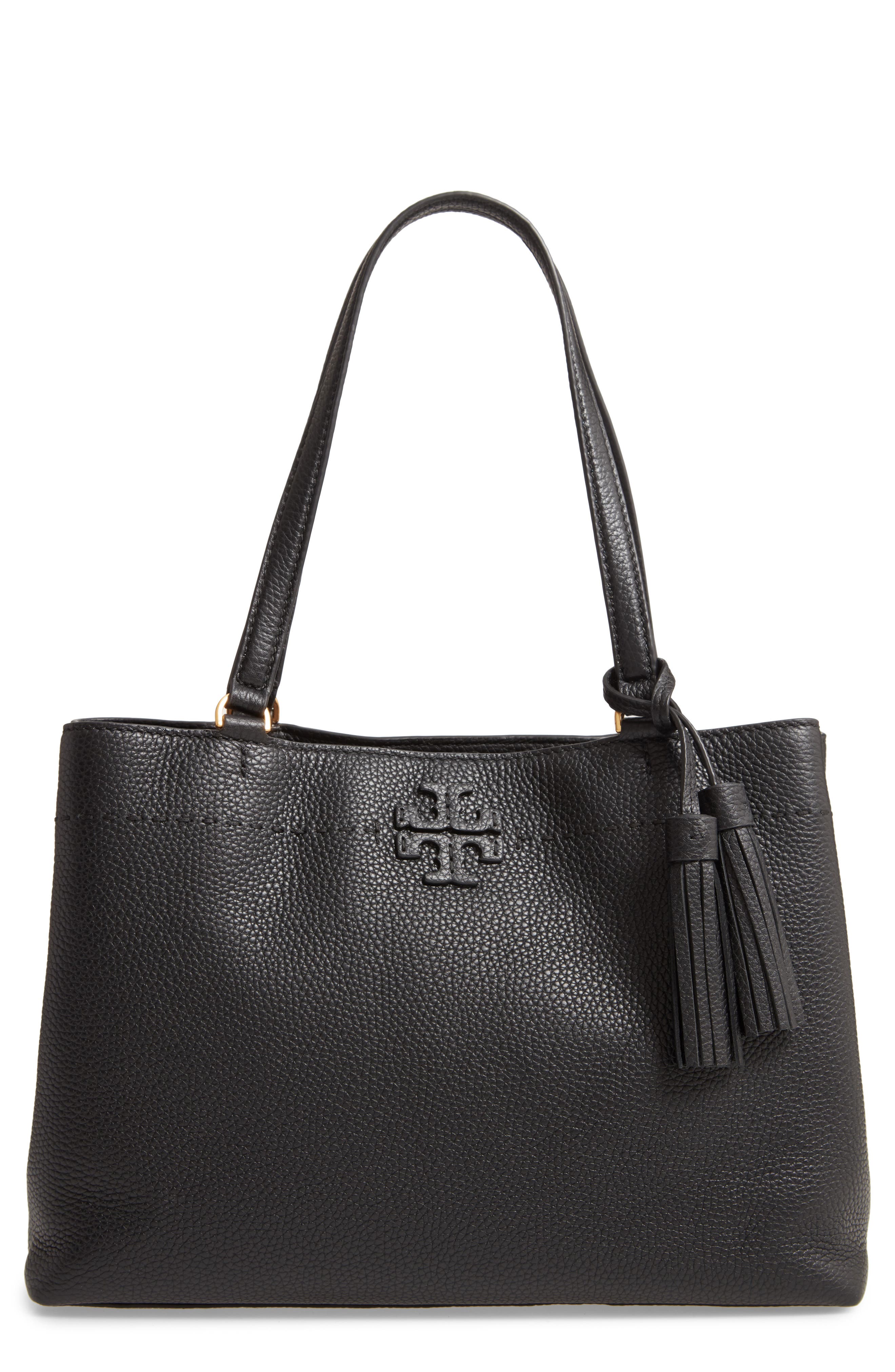 tory burch mcgraw triple compartment tote