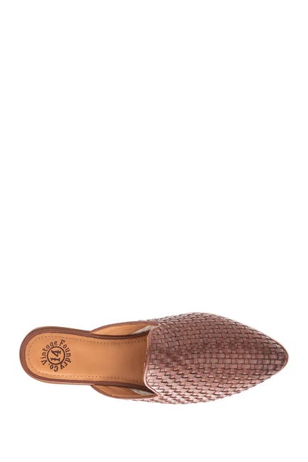 Image of Vintage Foundry Freya Woven Pointed Toe Mule