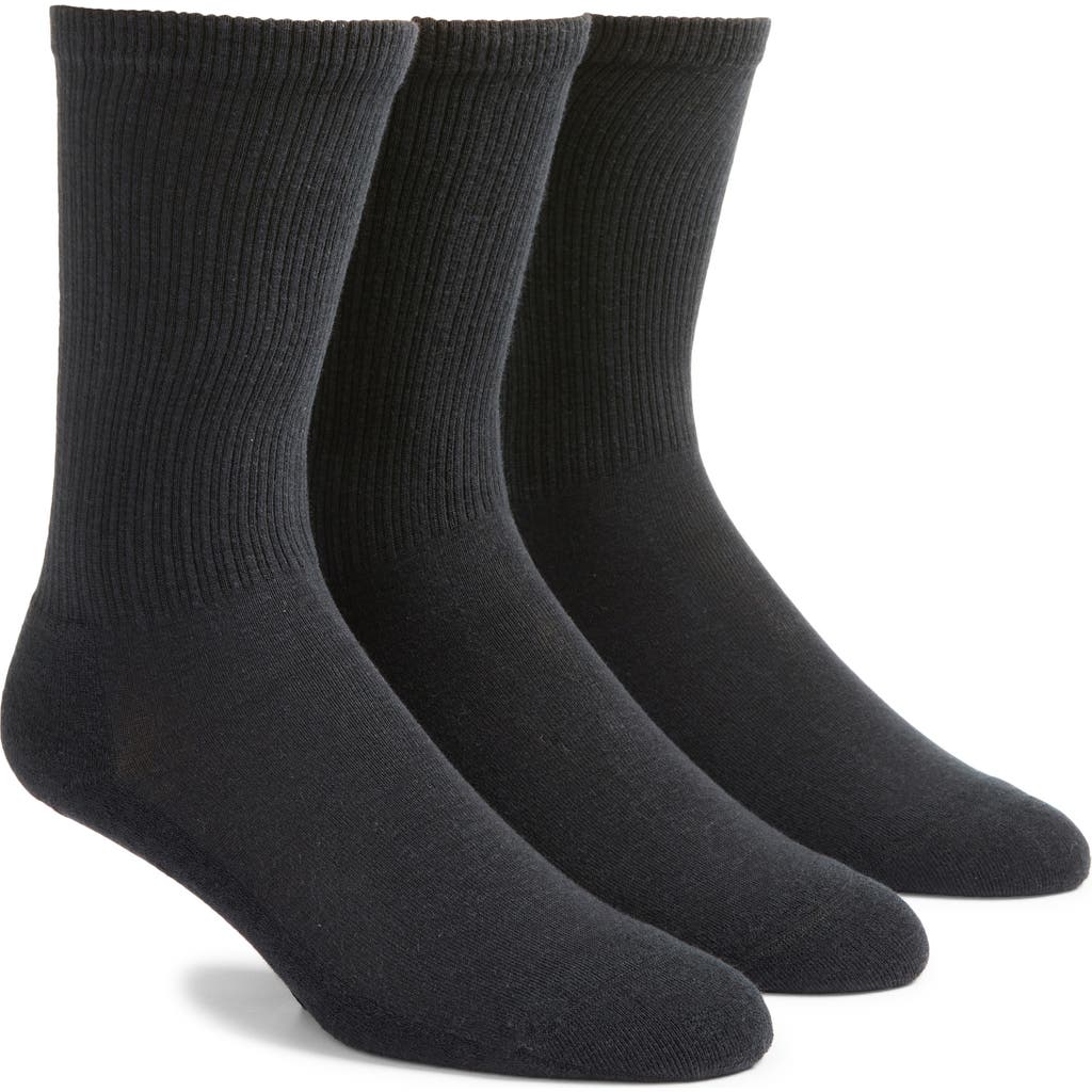 Bn3th 3-pack Classic Crew Socks In Black