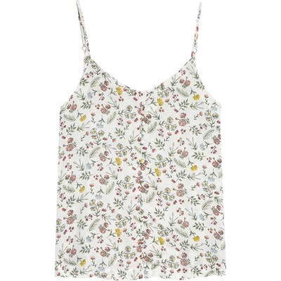 Caslon Floral Camisole, Ivory