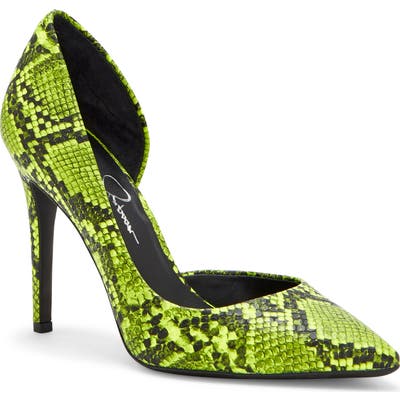 Jessica Simpson Pheona Pump, Yellow