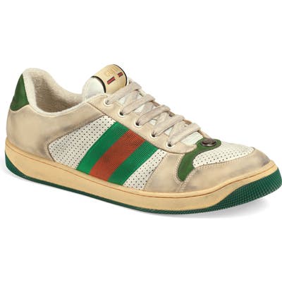 Gucci Screener Low Top Sneaker, Green
