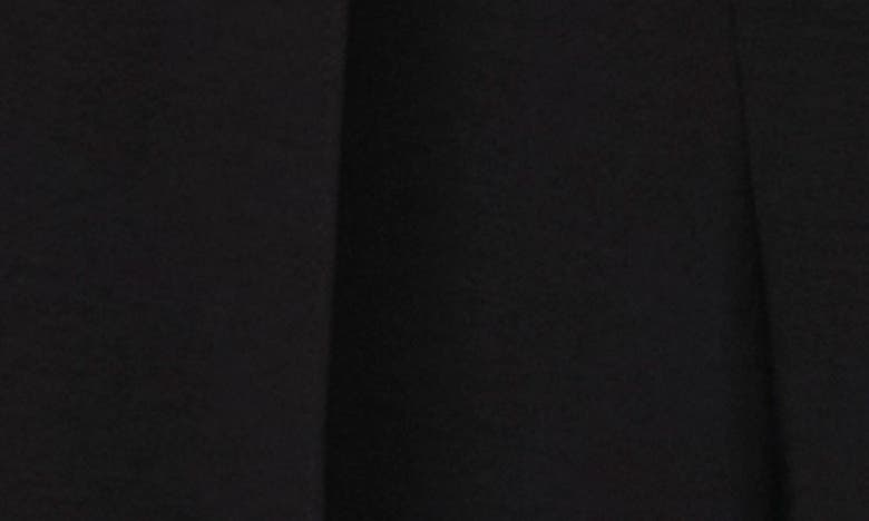 Shop Cece Tie Front Overlay Wide Leg Pants In Rich Black