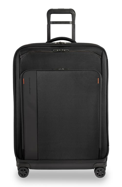 Briggs & Riley Large ZDX 29-Inch Expandable Spinner Packing Case in Black