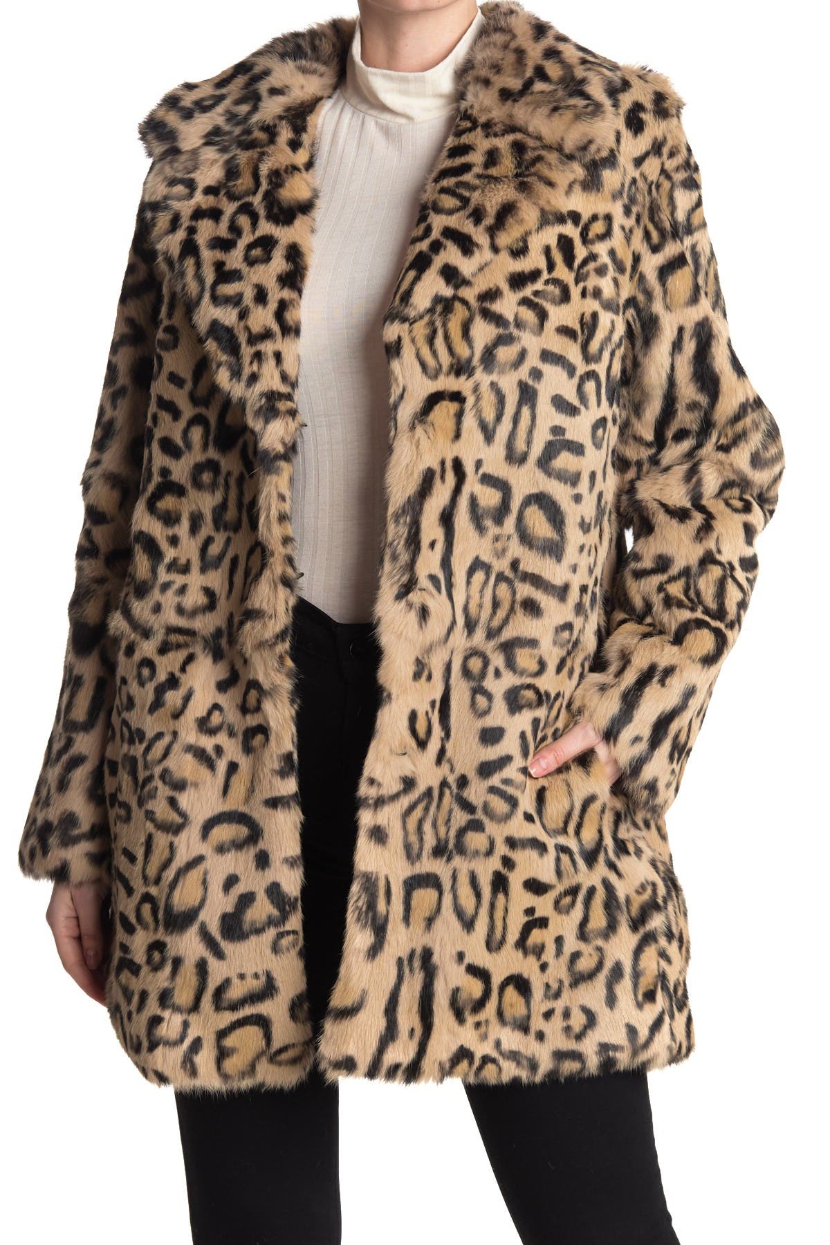 real leopard coat