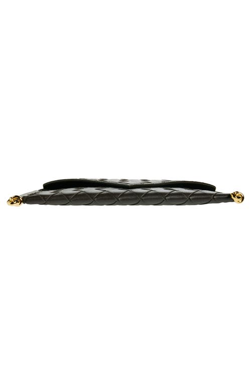 Bottega Veneta Womens Fondant-m Brass Intrecciato-leather Cross-body Bag In 2190 Fondant-m Brass